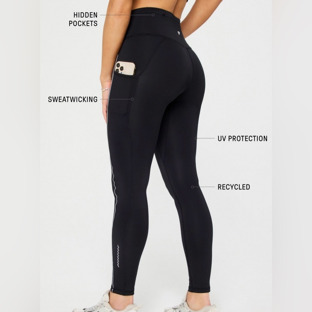 NWT Fabletics Anywhere Motion365+ Piped HW Run Legging - Picture 2 of 6